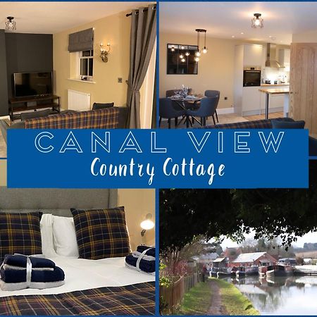 Canal View Cottage With Log Fire & Parking Blisworth Dış mekan fotoğraf